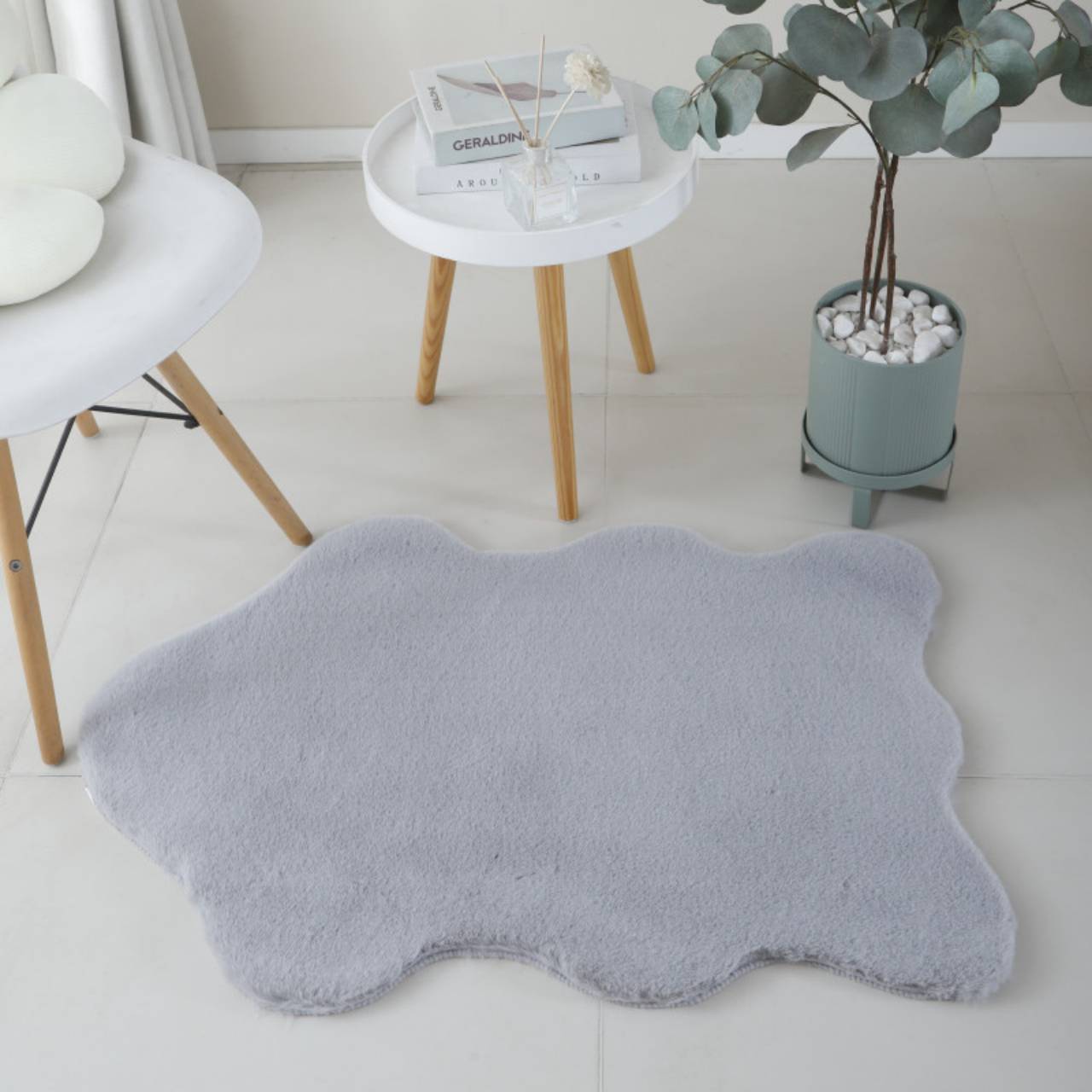 Teppich, Super Weich, Kunstfell, Flauschig, Waschbarer Kinderzimmer, Babyzimmer