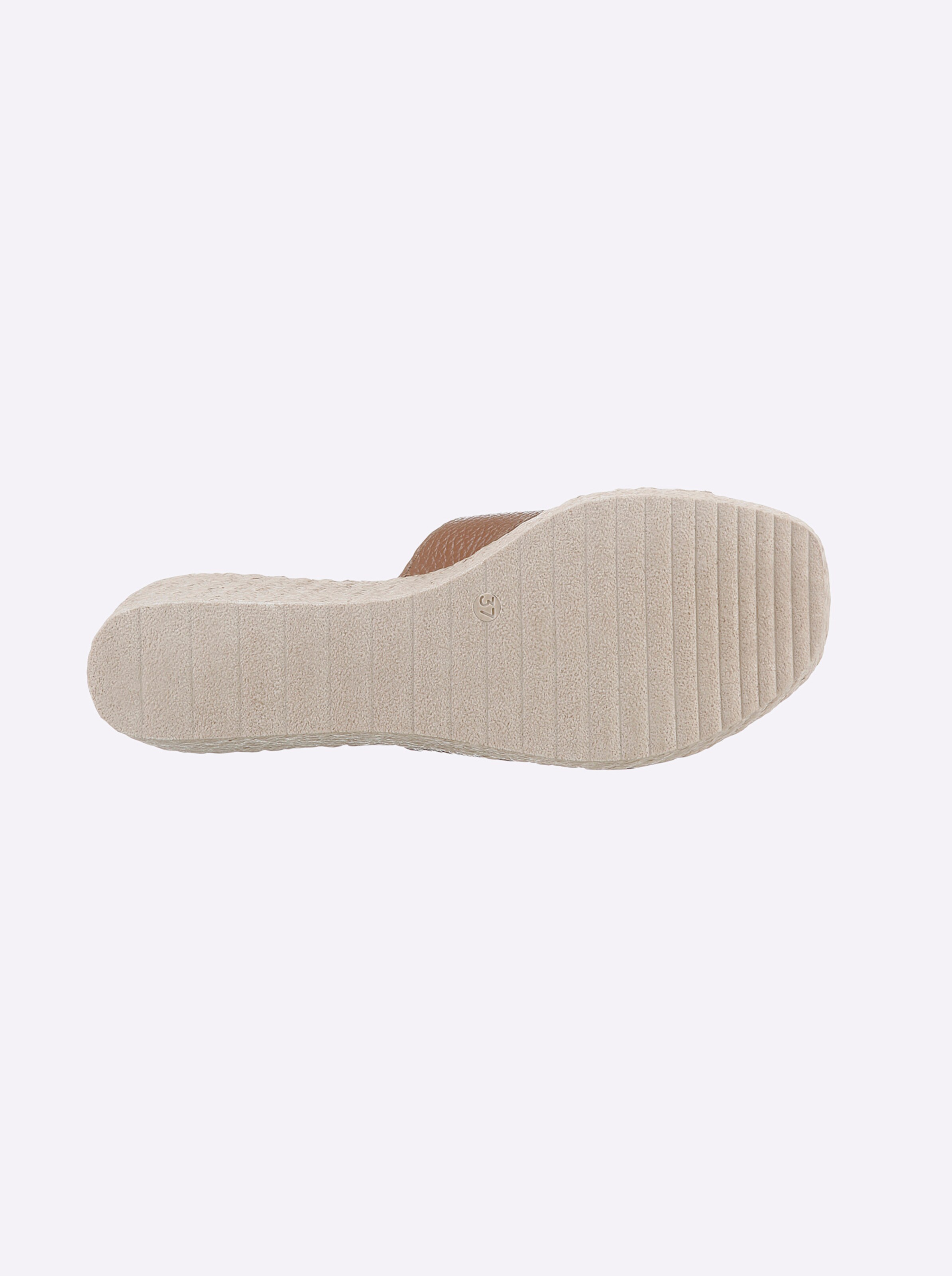 heine Pantolette in cognac