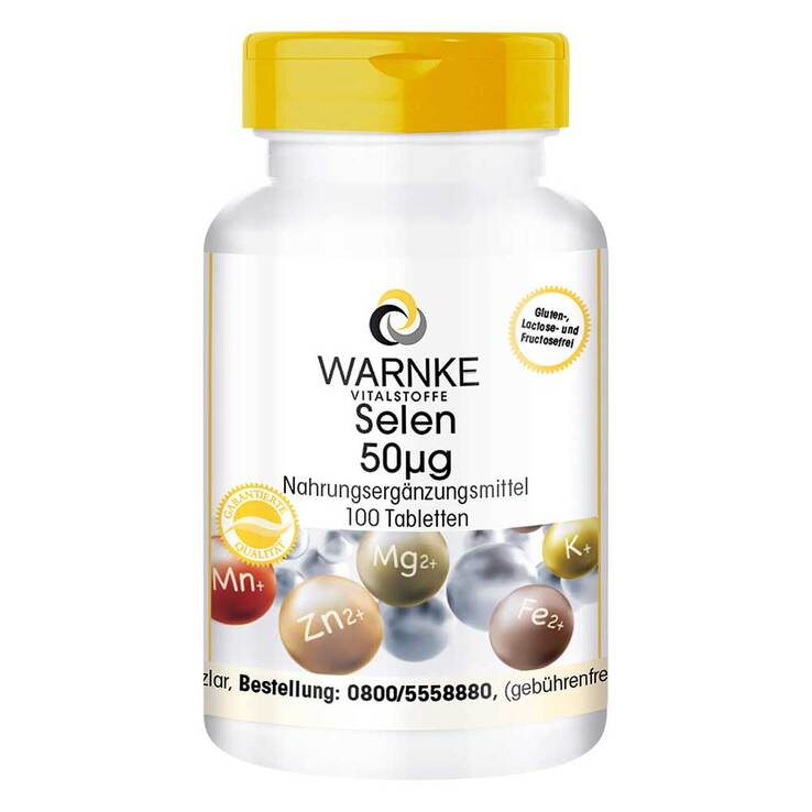 Selen 50 µg Tabletten, 100 St