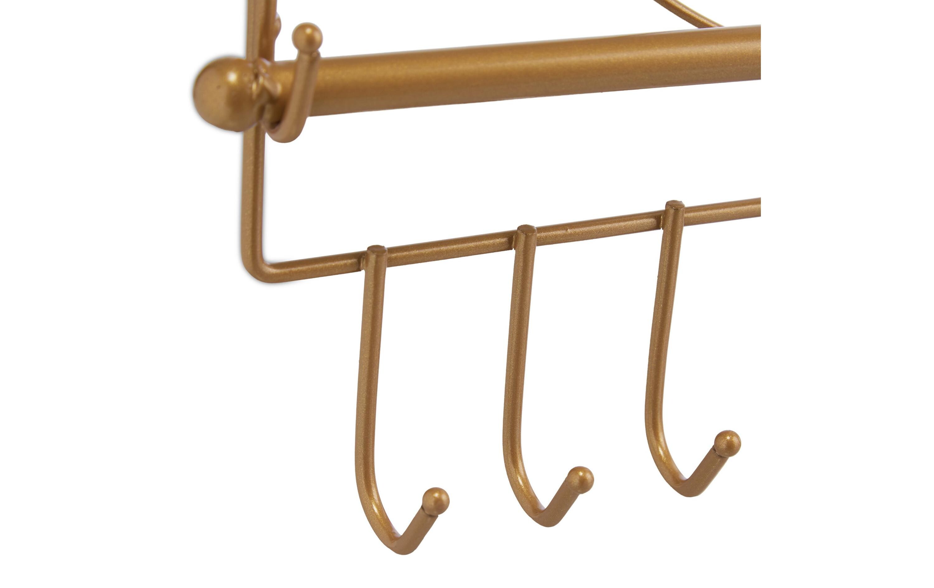 Schmuckhalter für die Wand 30 x 36.5 x 3.5 cm, GoldSchmuckhalterung