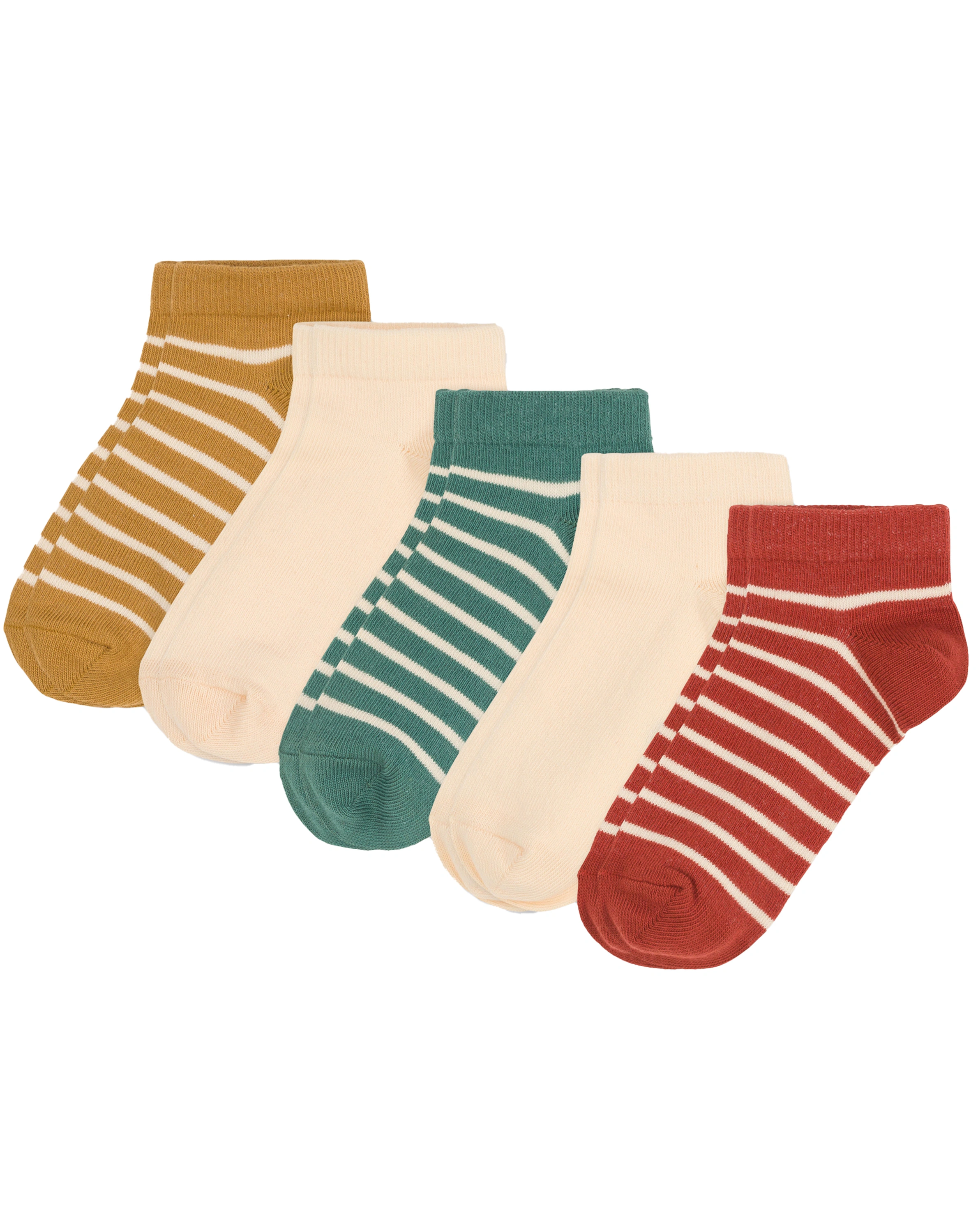 Socken STREIFEN 5er-Pack in multico