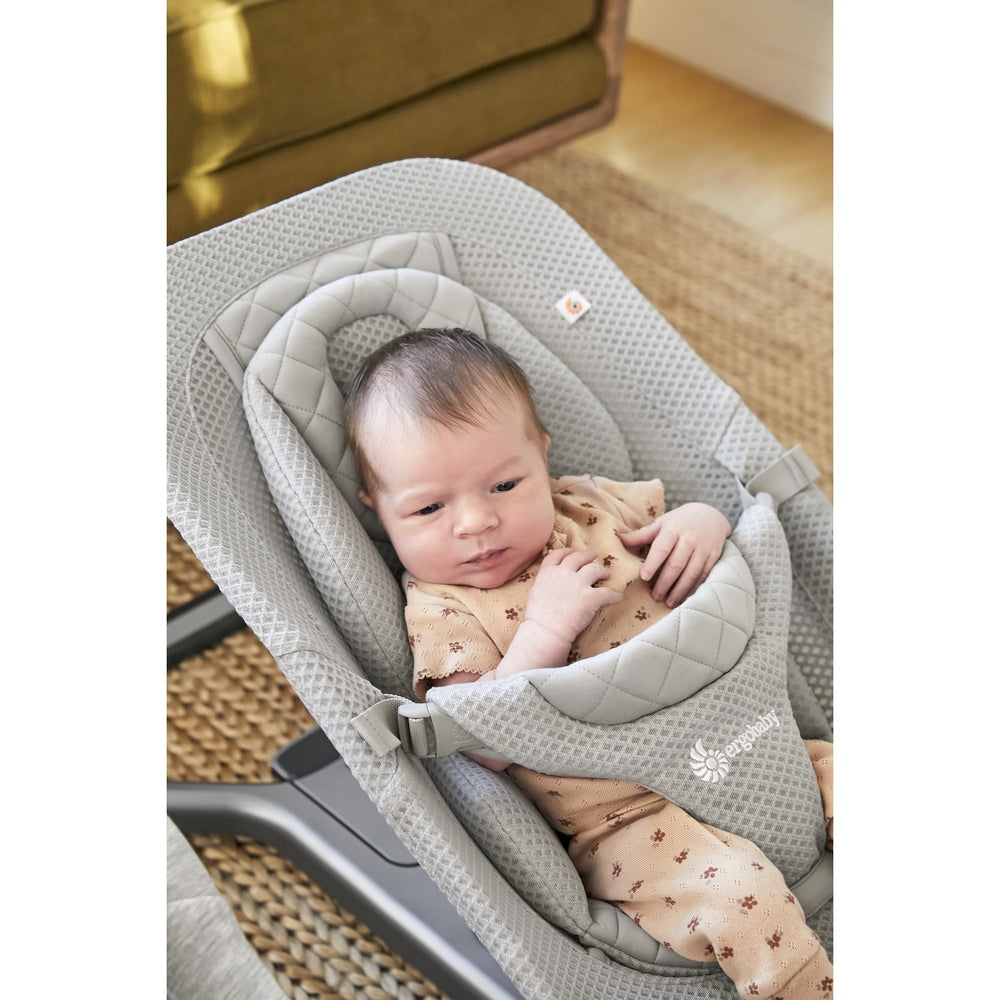 Køb Ergobaby Light Grey Evolve Bouncer Mesh