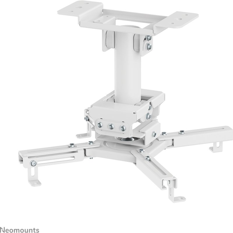 Neomounts CL25-530WH1 Support de plafond pour vidéoprojecteur - h25.5 cm - installation facile - orientable