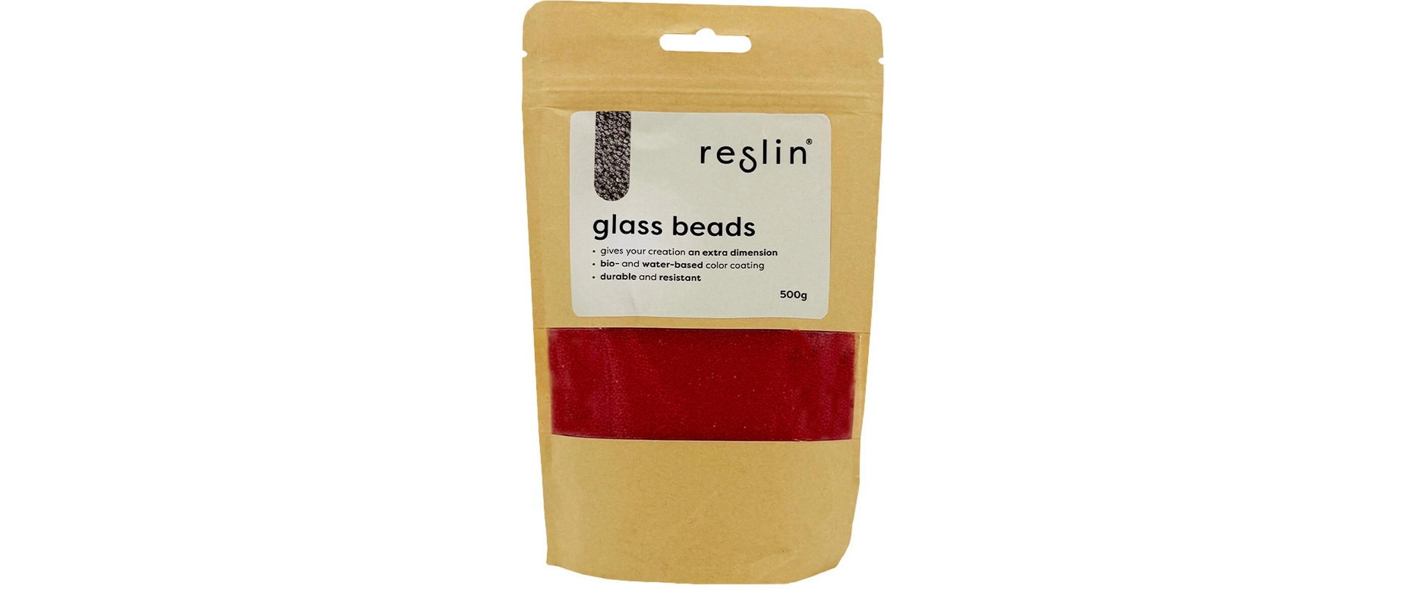 Glasperlen 500 g RotGlasperlen