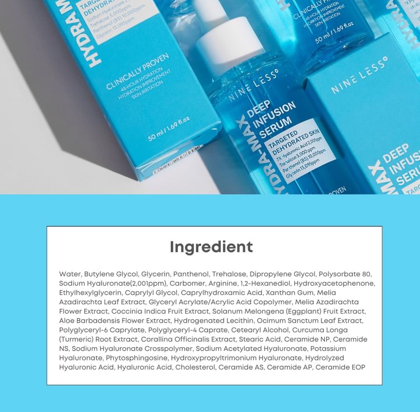 NINELESS - Hydra-Max Diep Infuus Serum