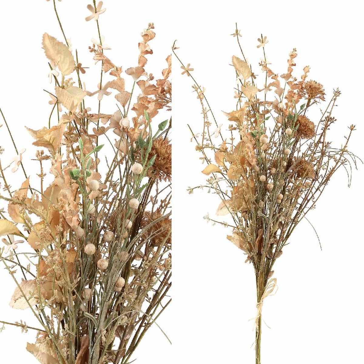 Ptmd branche artificielles twig - 43x17x53 cm - plastique - marron