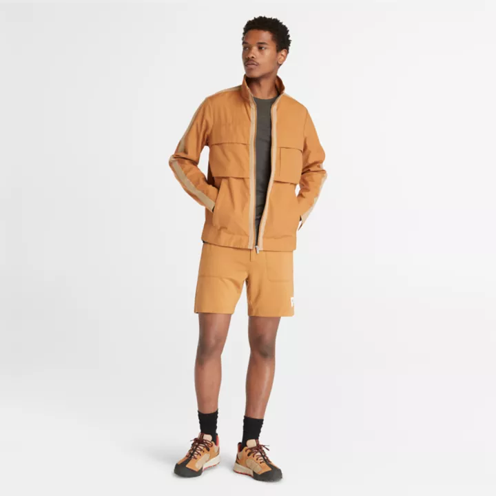 Short chino Timberland x Icebreaker en tissu éponge de laine mérinos pour homme en jaune