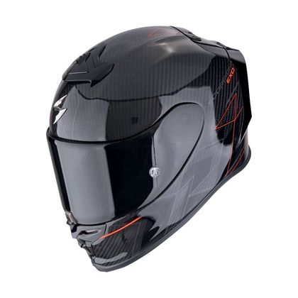 Casque Scorpion Exo EXO R1 EVO CARBON AIR - CYNERGY - Noir / Rouge