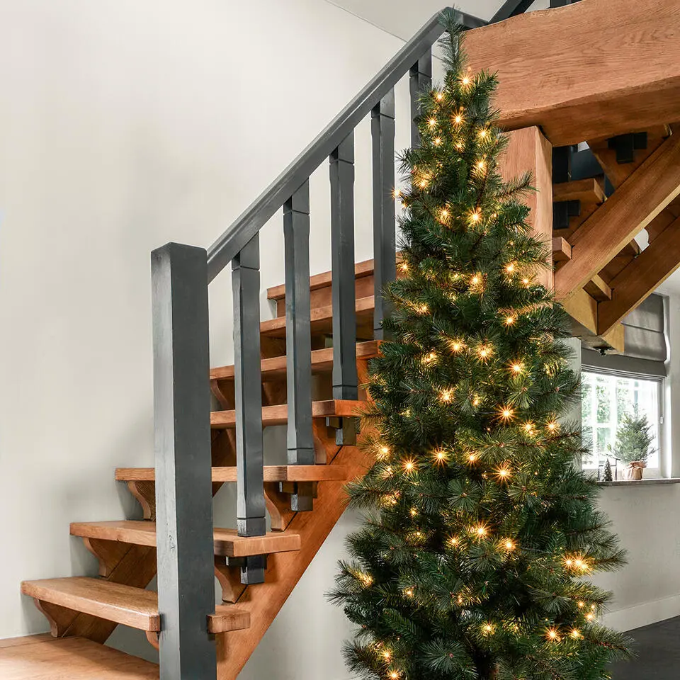 Little Grove Groene Spar Smalle Kunstkerstboom - Ø84x240 cm