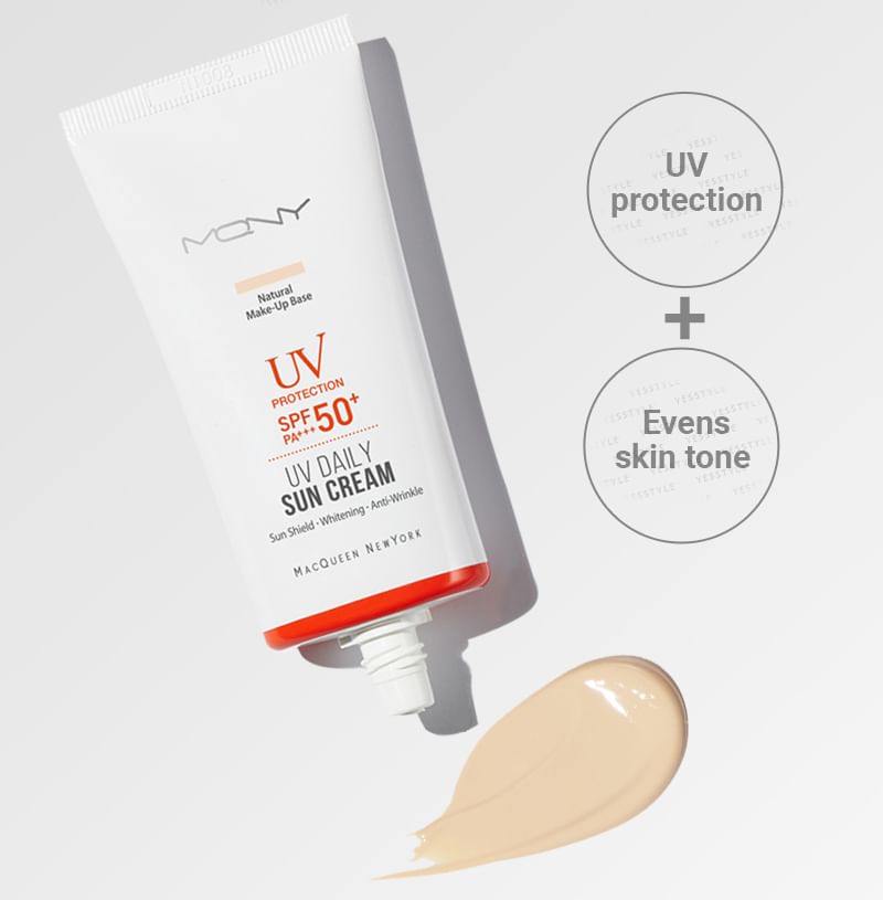 MACQUEEN - UV Dagelijkse Zonnecrème (Natuurlijke Make-Up Basis)