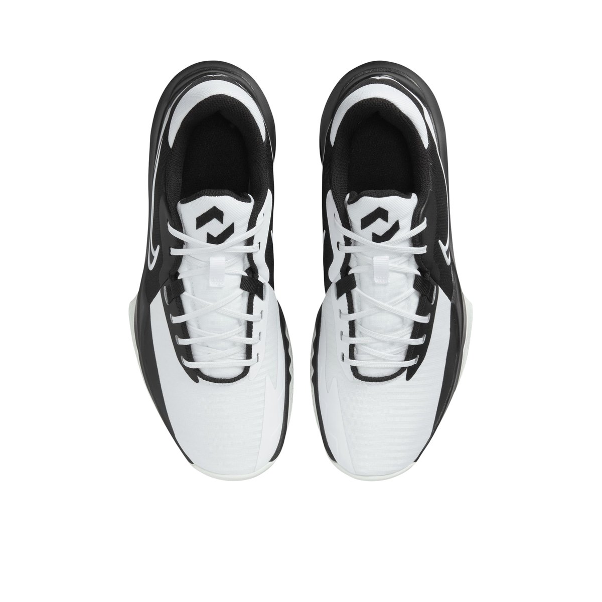 NIKE-Prcision_6-m-Avec lacets - Talon plat - Autre Noir Toile Filet pailleté