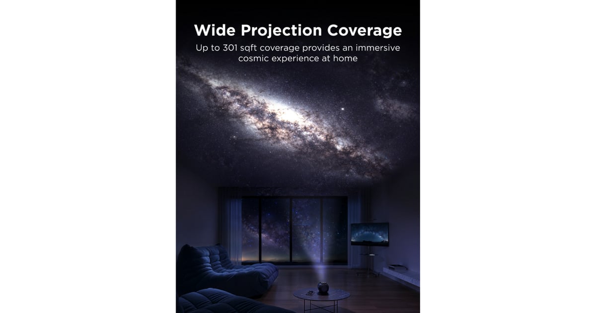 GoveeGalaxy Light Projector 2 Pro verlichting  (Zwart)