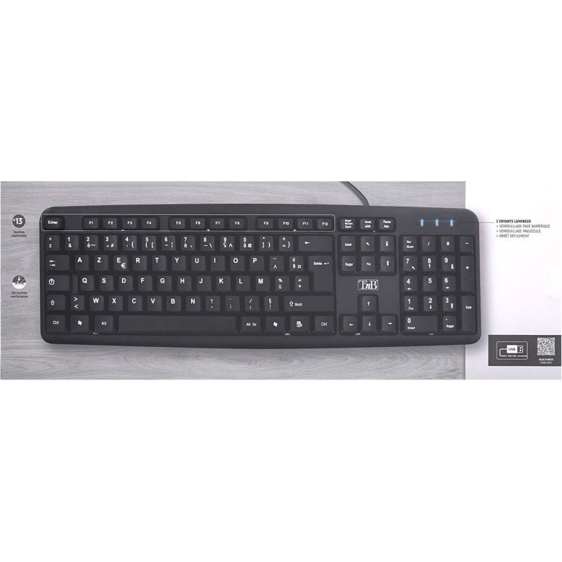 Clavier filaire Streamline 105 Touches AZERTY