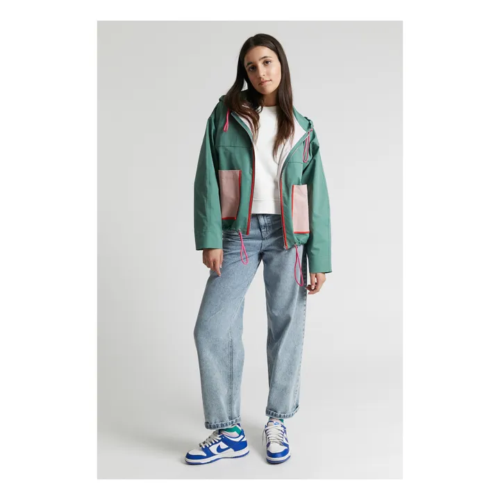 Indee Veste Imperméable Pool | Vert