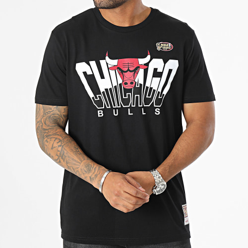 Tee Shirt Retrodome Chicago Bulls Noir