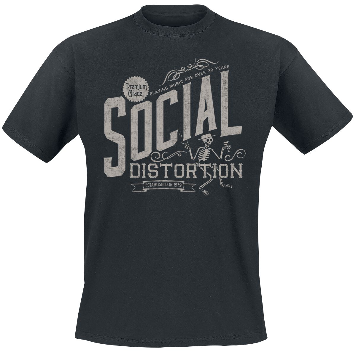 Premium Grade | Social Distortion T-Shirt Manches courtes