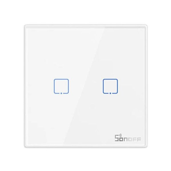Shelly Sonoff Interruptor Inteligente Parede T2EU2C-RF 2 Canaisl Wi-Fi - M0802030010