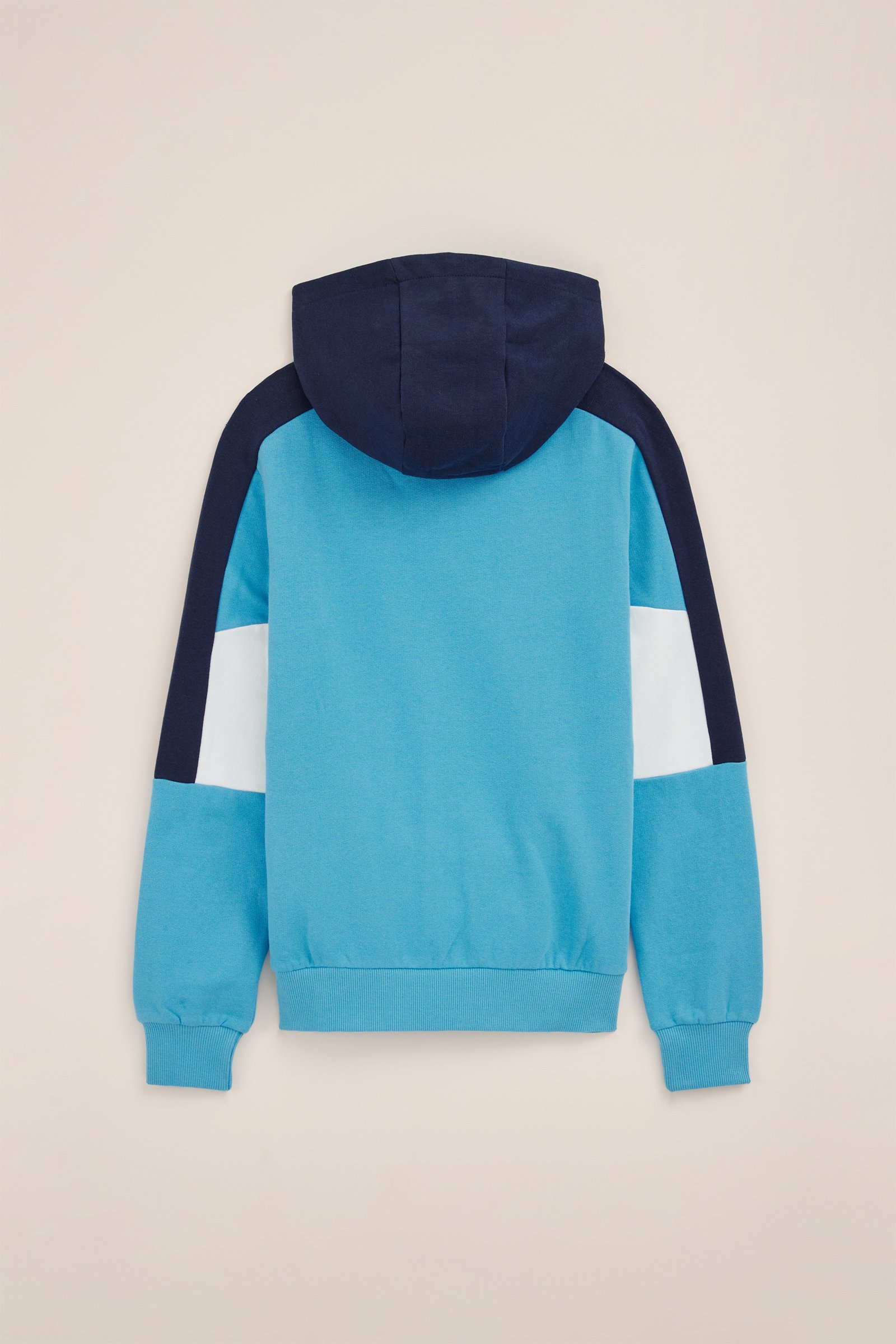 Jongens hoodie met colourblock Bad Boys Lichtblauw