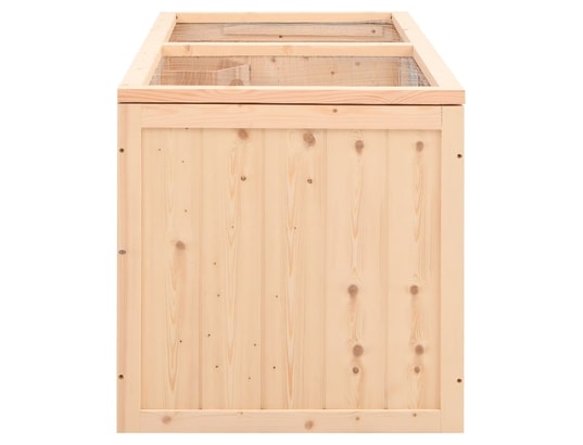 VIDAXL - Cage à hamster 104x52x54 cm bois massif de sapin