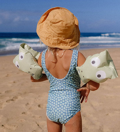 SunnyLife Schwimmflügel - Cookie Das Krokodil - Light Khaki