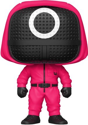 Figurine POP Tv Soldat Rouge Avec Masque Cercle Squid Game