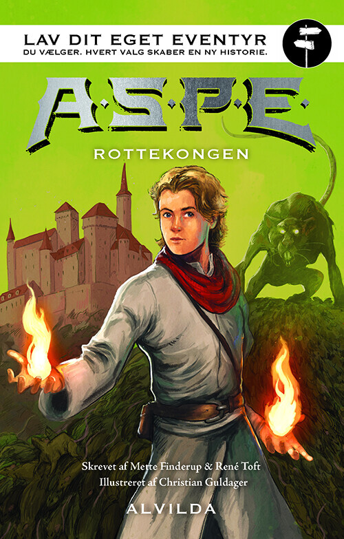 A.S.P.E. - Lav Dit Eget Eventyr: Rottekongen - Mette Finderup - Bog