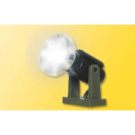 Viessmann 6530 Flutlichtstrahler nieder, LED weiß, 10 mm, Spur N