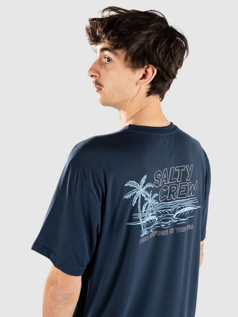 Salty Crew A Frame Crossover Lycra navy