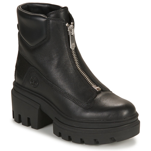 Timberland - EVERLEIGH BOOT FRONT ZIP - Noir