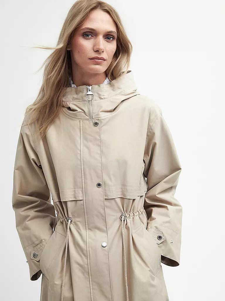 BARBOUR Parka LAVENDER beige