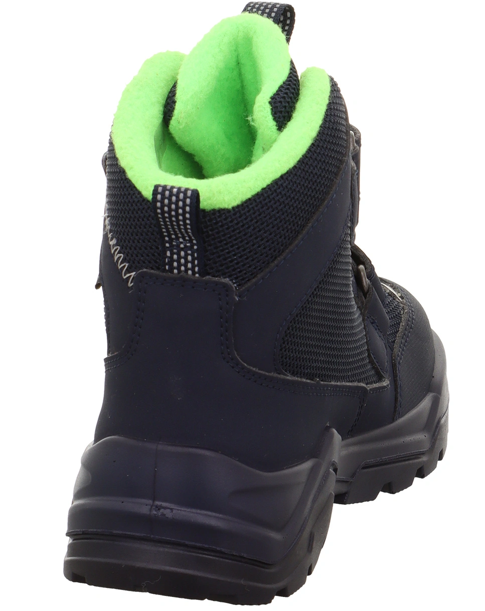 Klett-Boots SNOW MAX gefüttert in navy/hellgrün