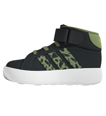 adidas Performance Sko -  Grønd Court Mid - LionKing -  Grøn
