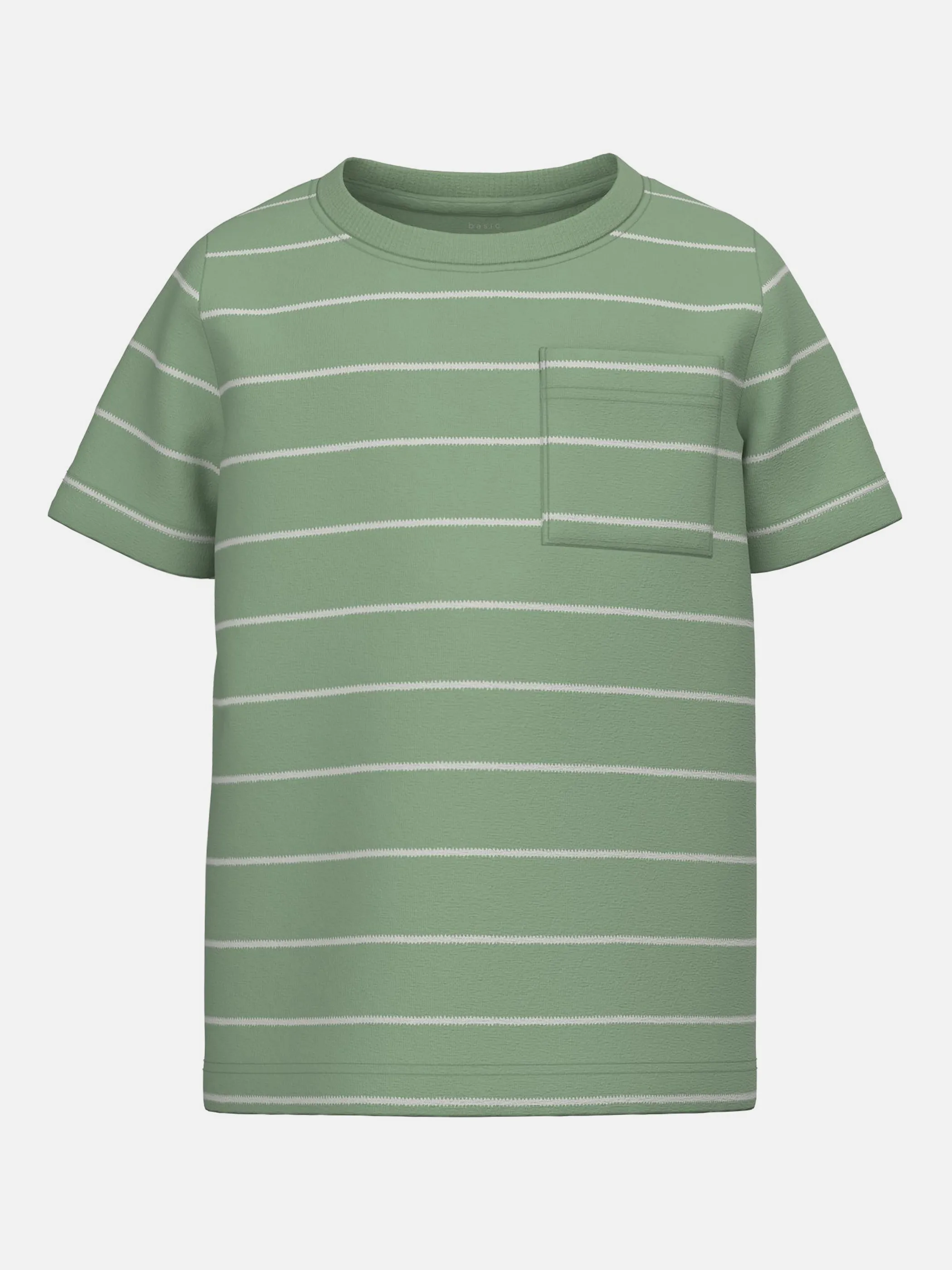 Jungen Shirt mit Streifen und Brusttasche