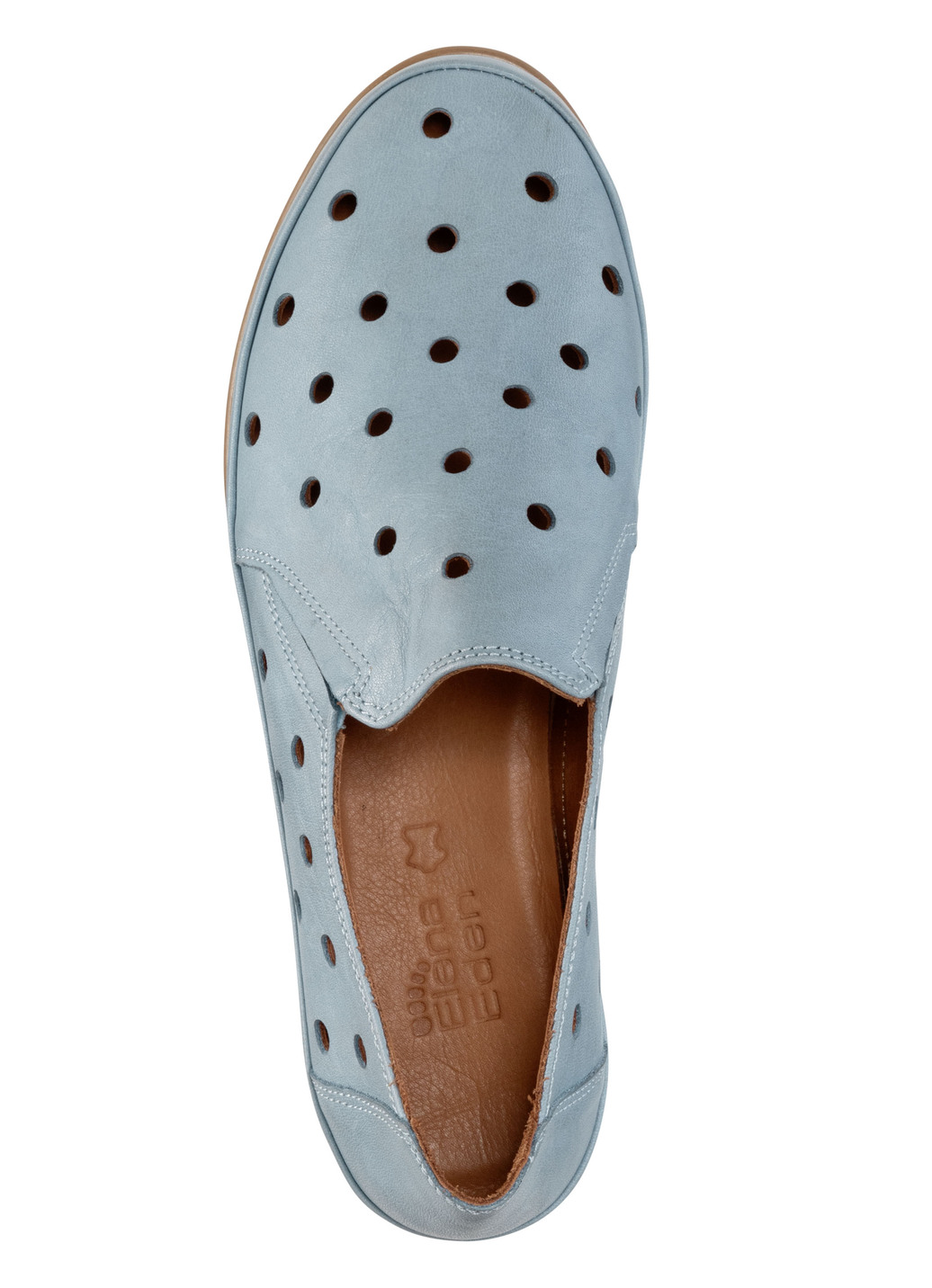 ELENA EDEN Slipper aus weichem Nappaleder mit Lochungen