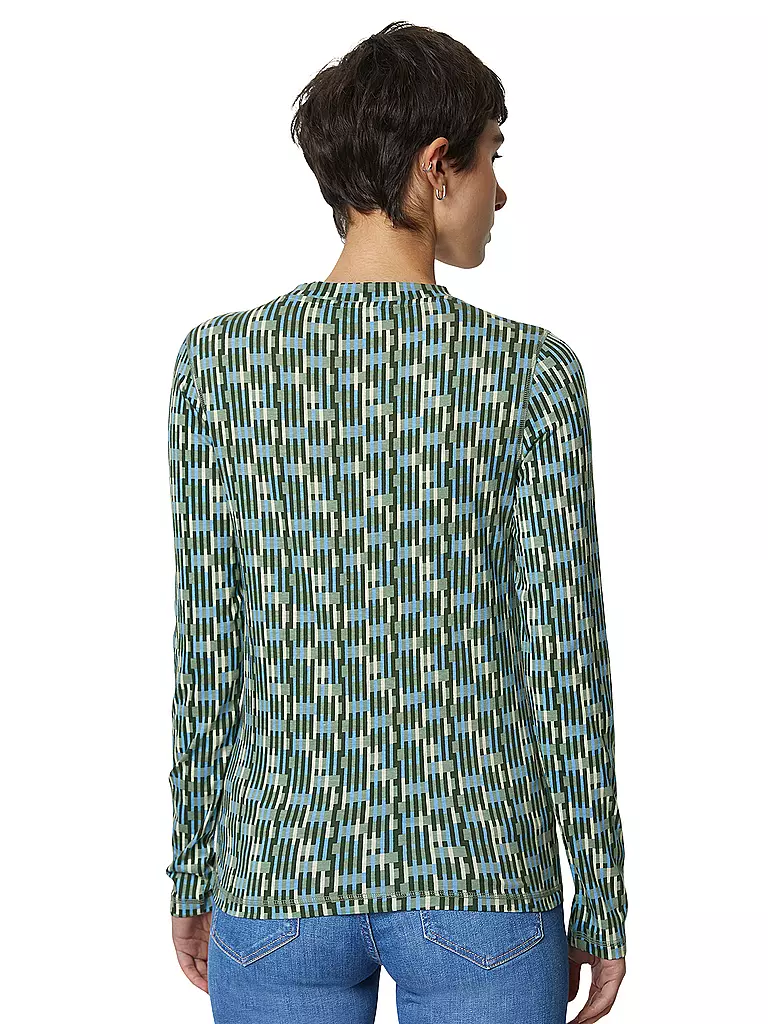 MARC O' POLO DENIM Langarmshirt blau