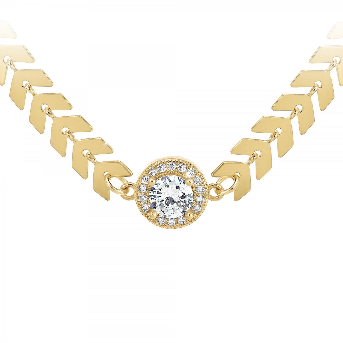 Collier par SC Bohème orné de Zirconium