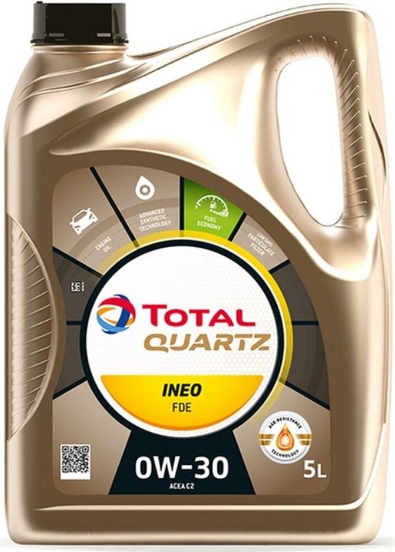 Total - Quartz Ineo FDE - Motorolie - 0w30 - 5 Liter