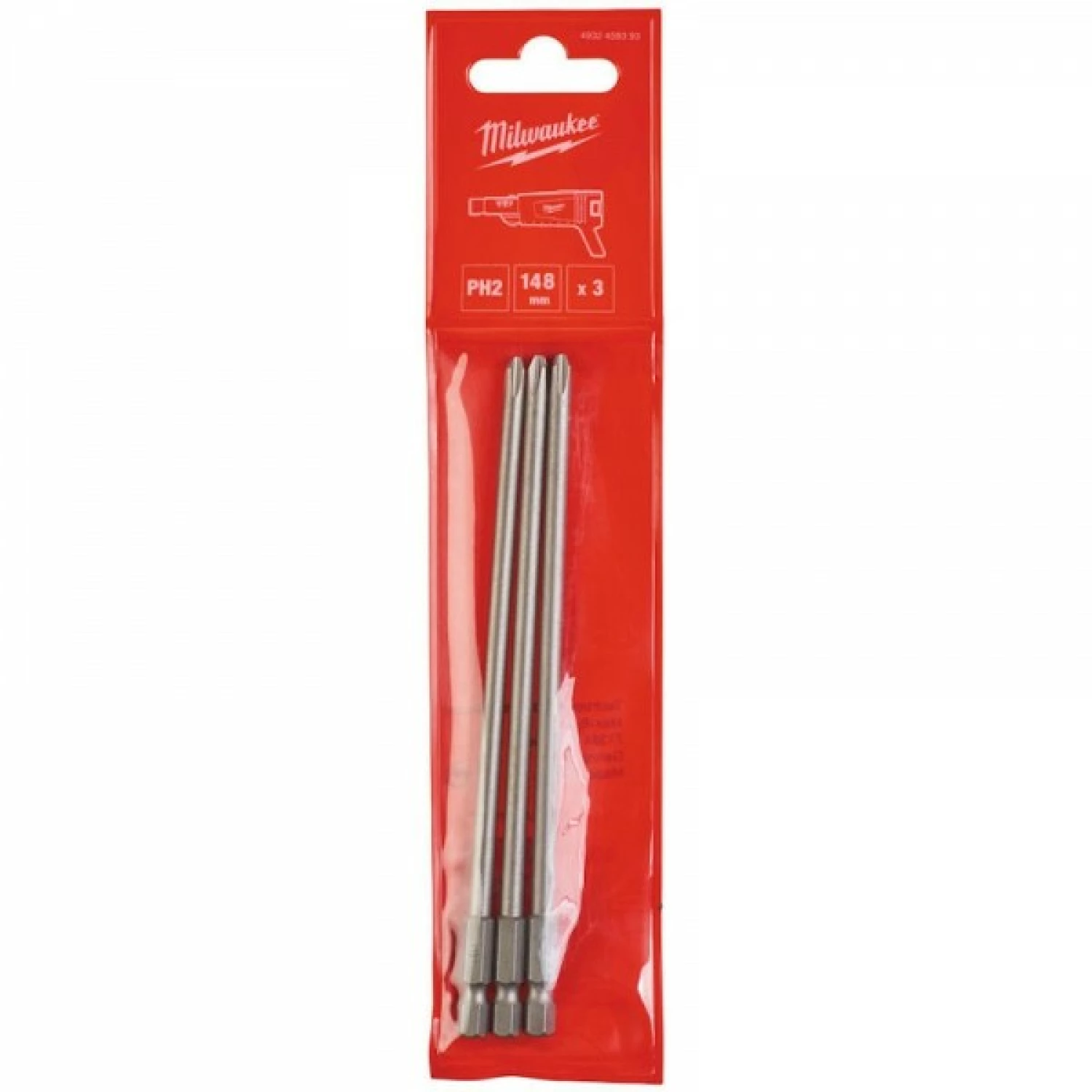 Milwaukee 4932459393 PH2 Schroefbit voor M18 FSG - 148 mm (3st)