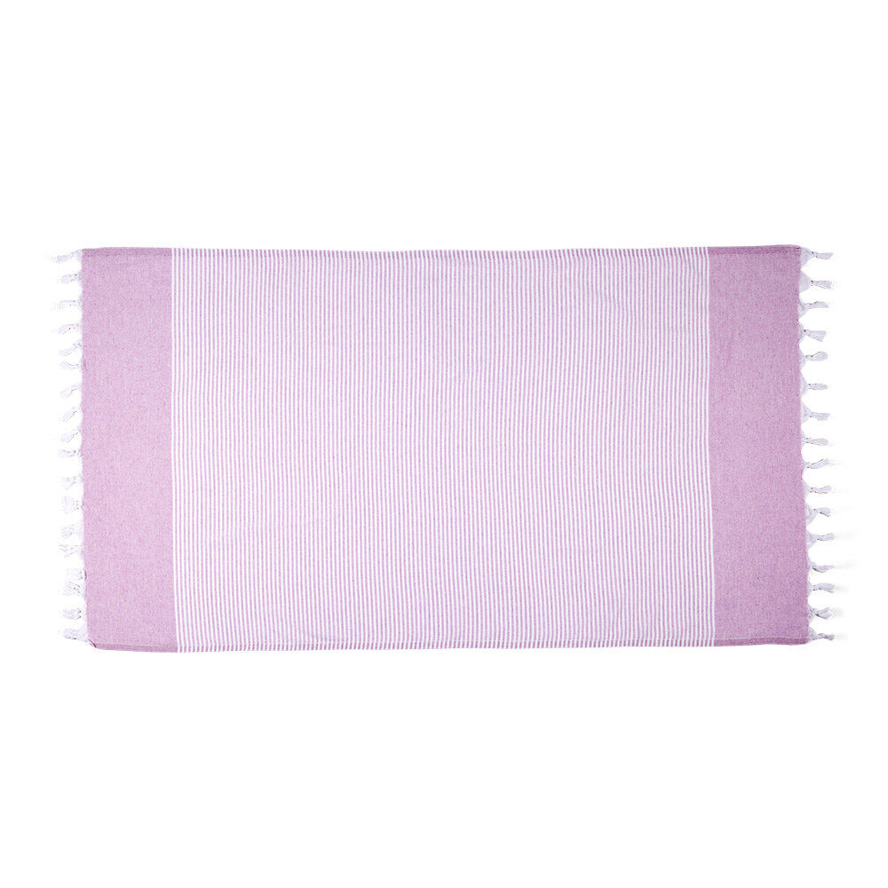 Serviette de plage fouta 1 personne 90x165cm - 3 modèles