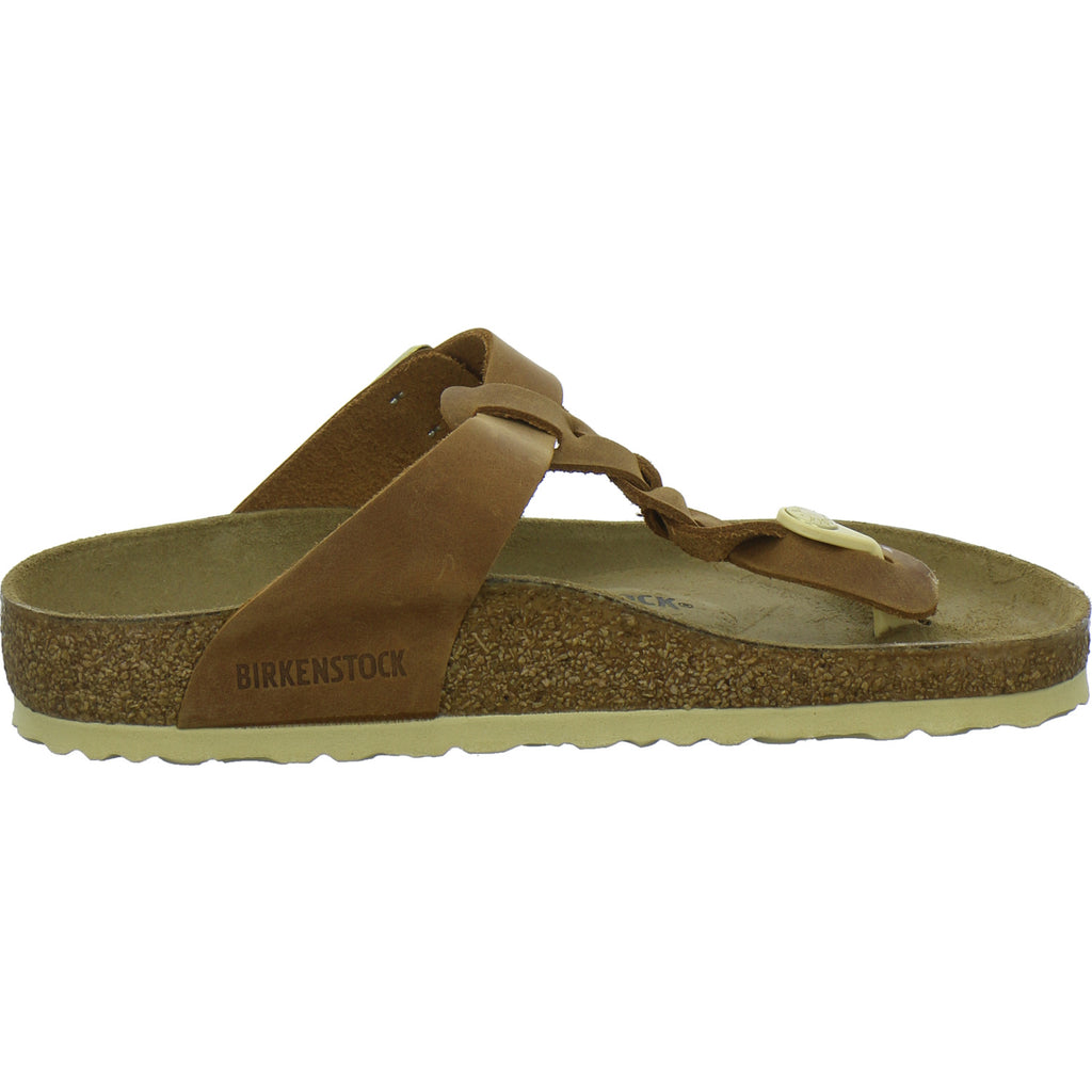 Birkenstock Pantoletten Damen Gizeh Mittelbraun