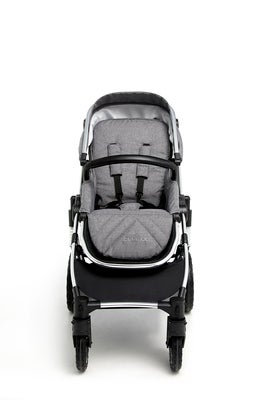 Beemoo Maxi 4 Sportsvogn, Grey/Silver
