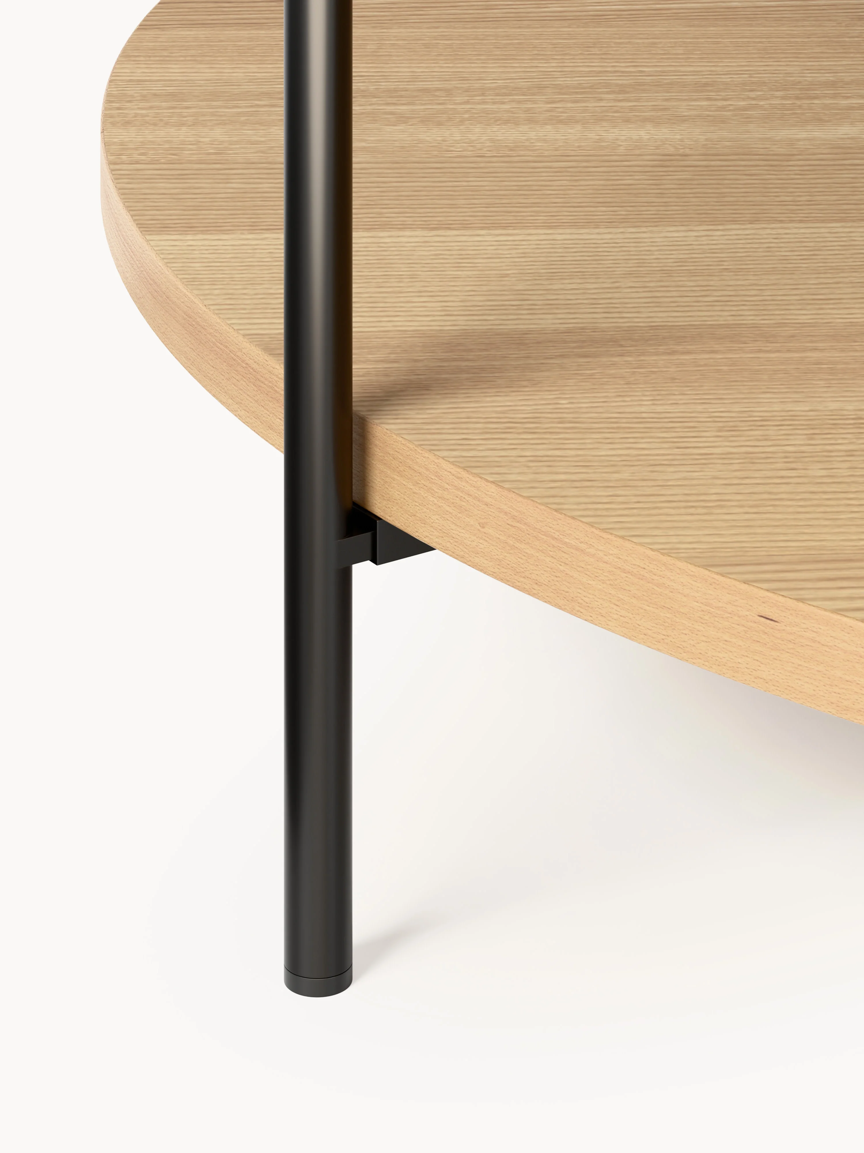Ronde houten salontafel Renee