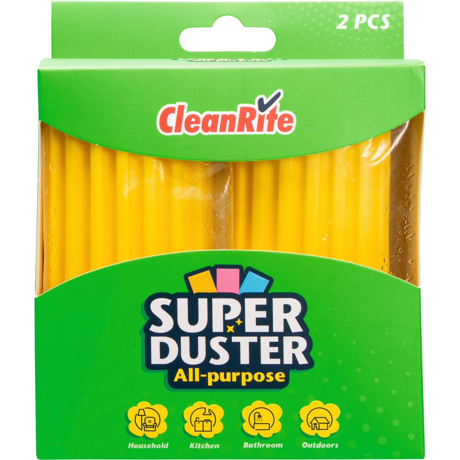 CleanRite Staubschwamm Super Duster, 2 Stück