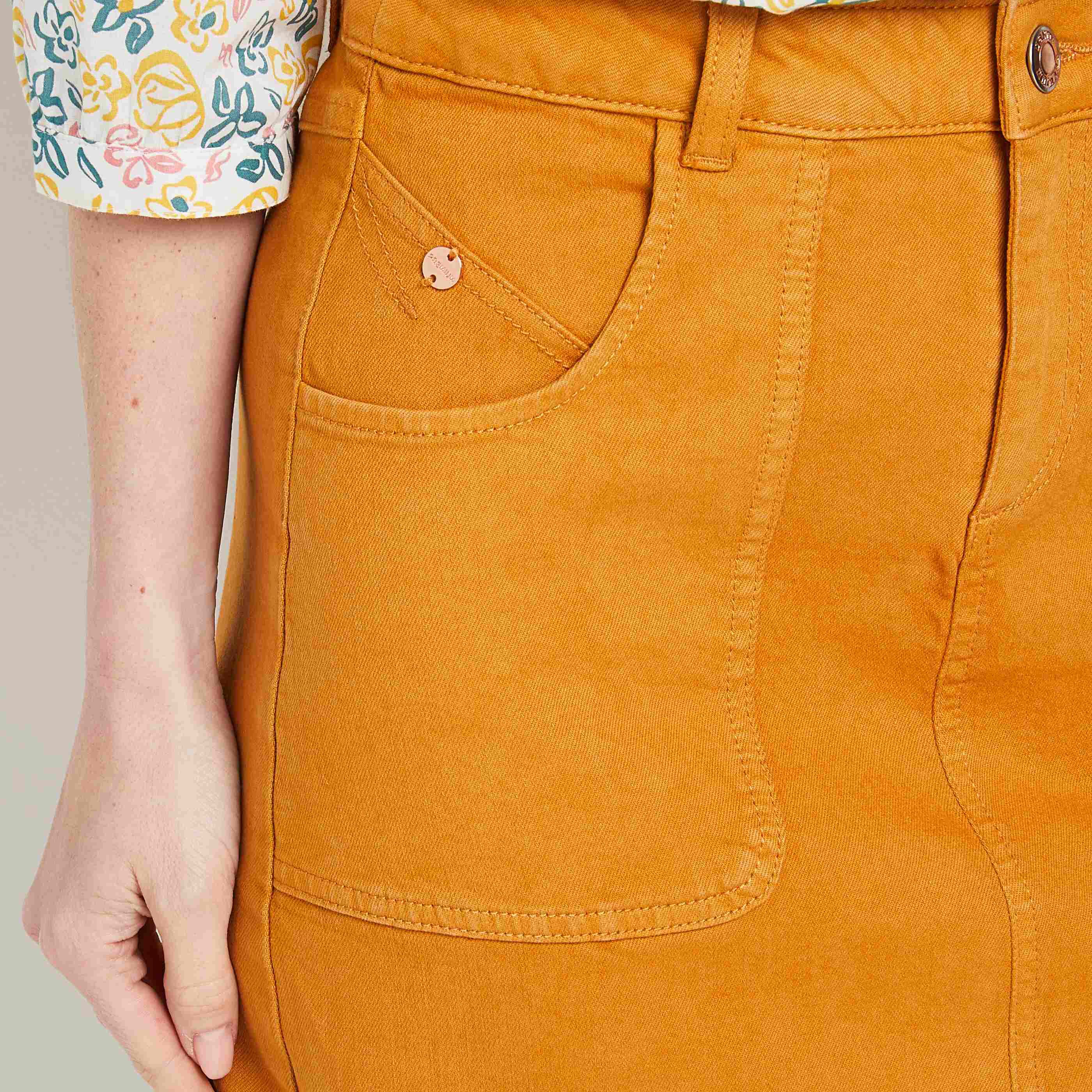 Jupe en jean femme - CURRY