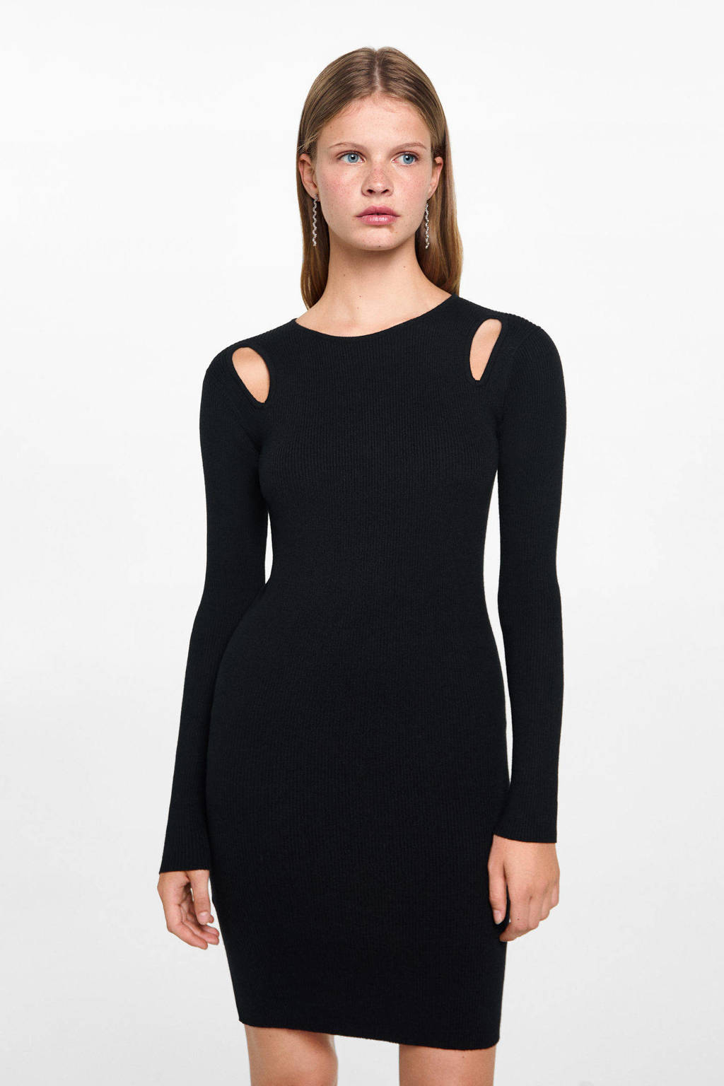MANGO TEEN little black dress zwart