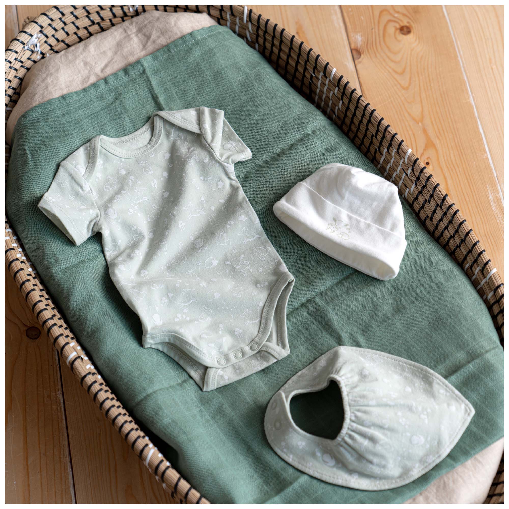 Prénatal new born giftset groen