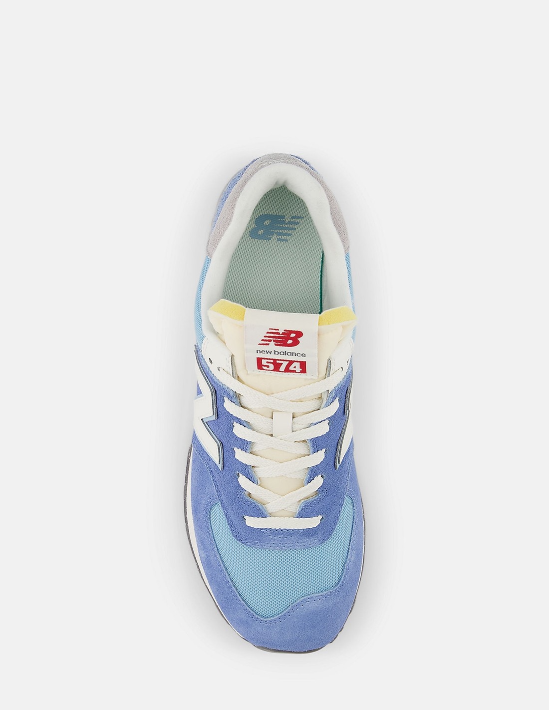 new balance Sneakers Homme 574 Bleu Daim