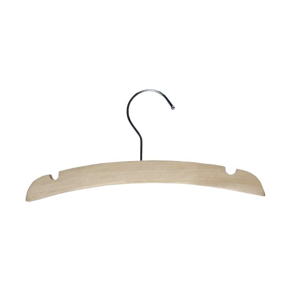 TWF Kledinghanger - 3 Stuks - Hout Naturel