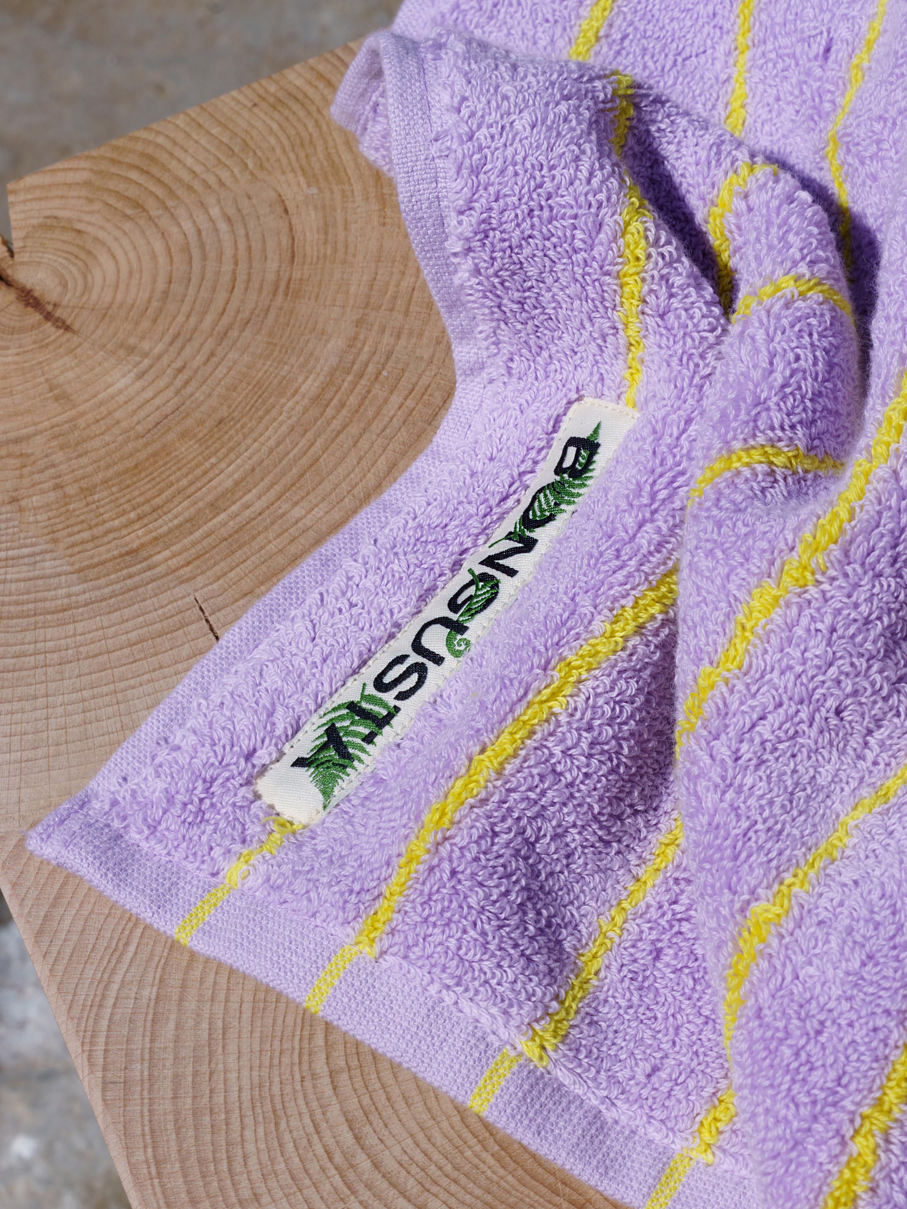 Handdoek Naram van biokatoen, in verschillende formaten