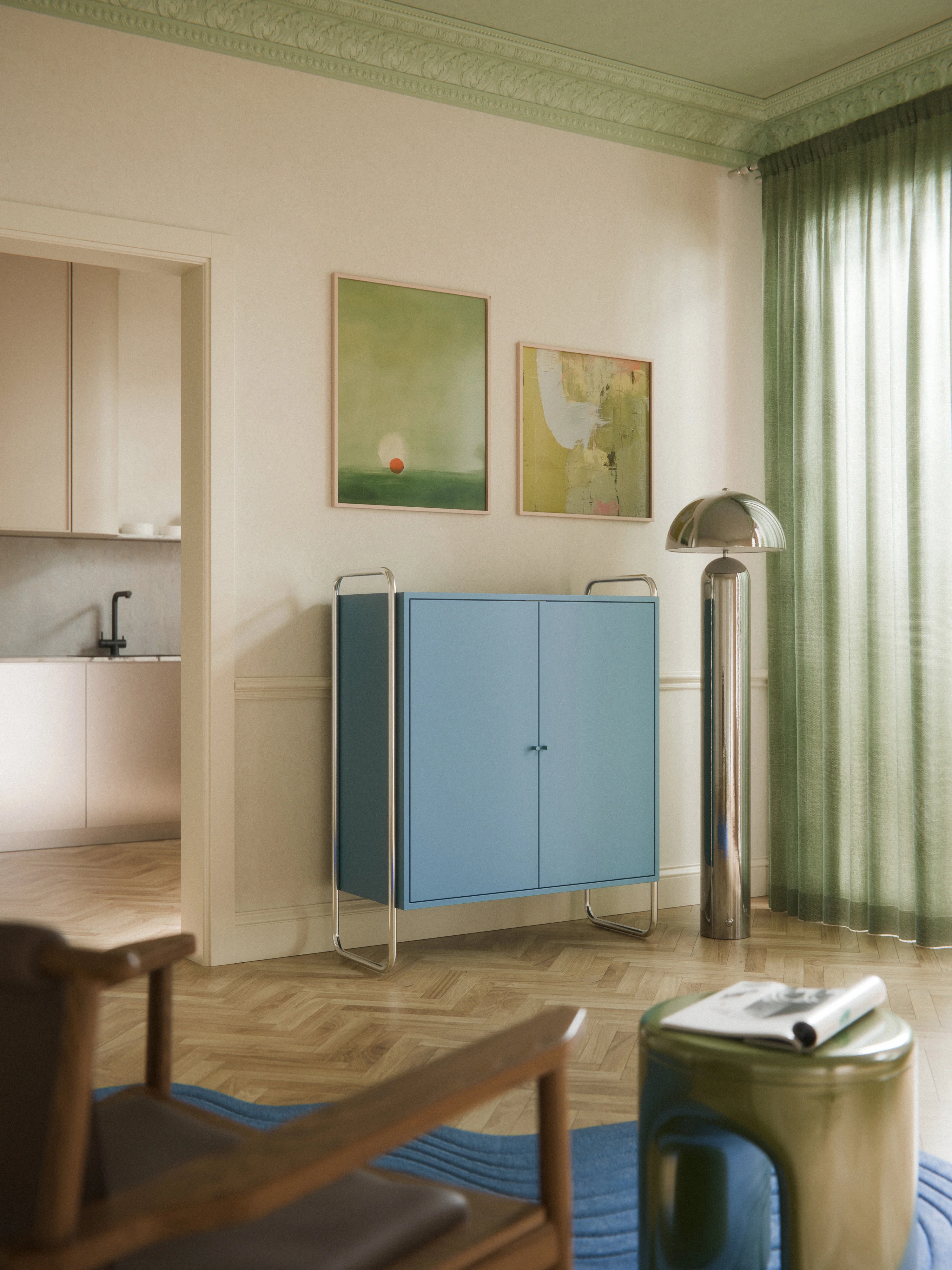 Metalen dressoir Robyn